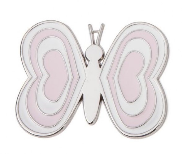 Μεταλλική Πεταλούδα για Μπομπονιέρα Βάπτισης.